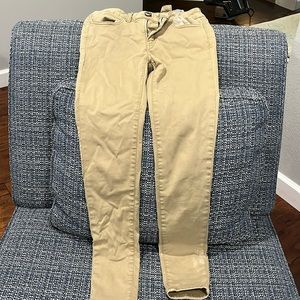 American eagle fitted khaki